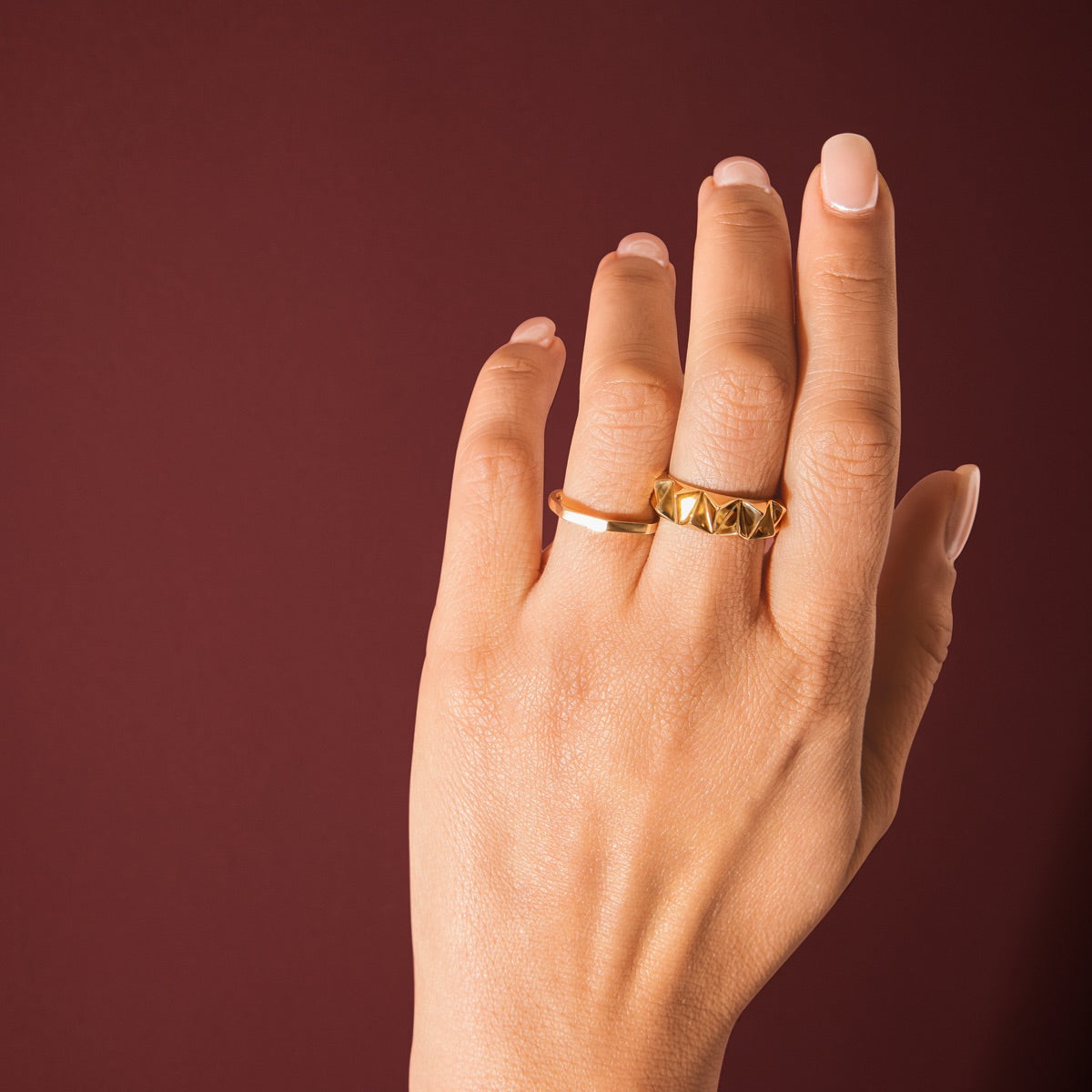 Aletta 9ct Yellow Gold Fine Ring