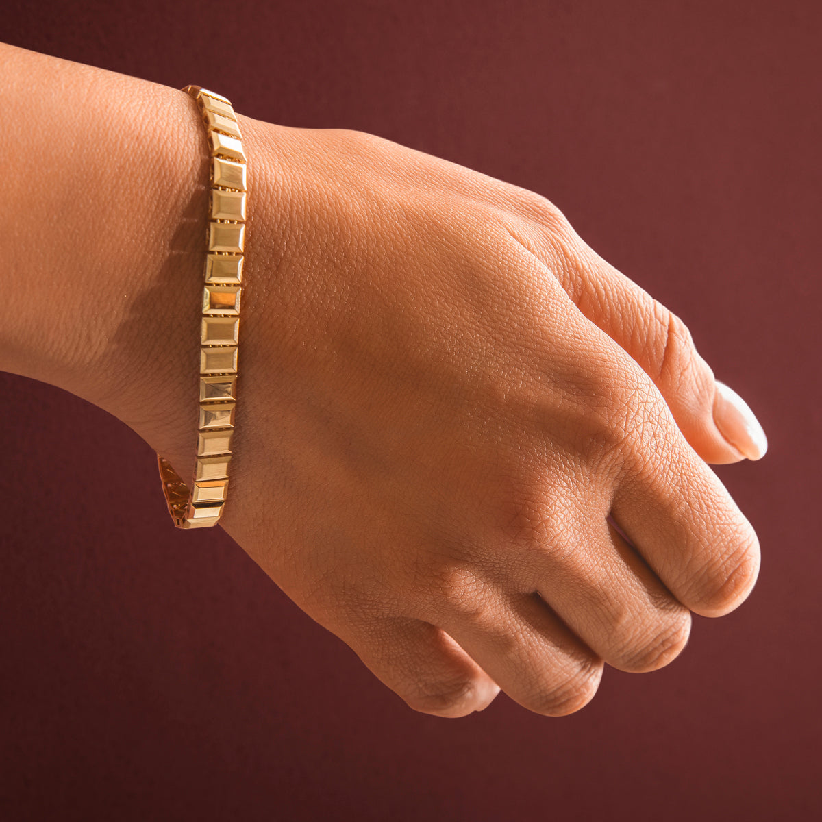Blanche 9ct Yellow Gold Bracelet