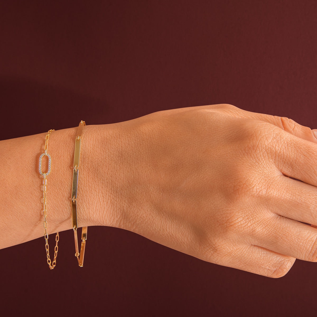 Elowen 9ct Yellow Gold Bracelet