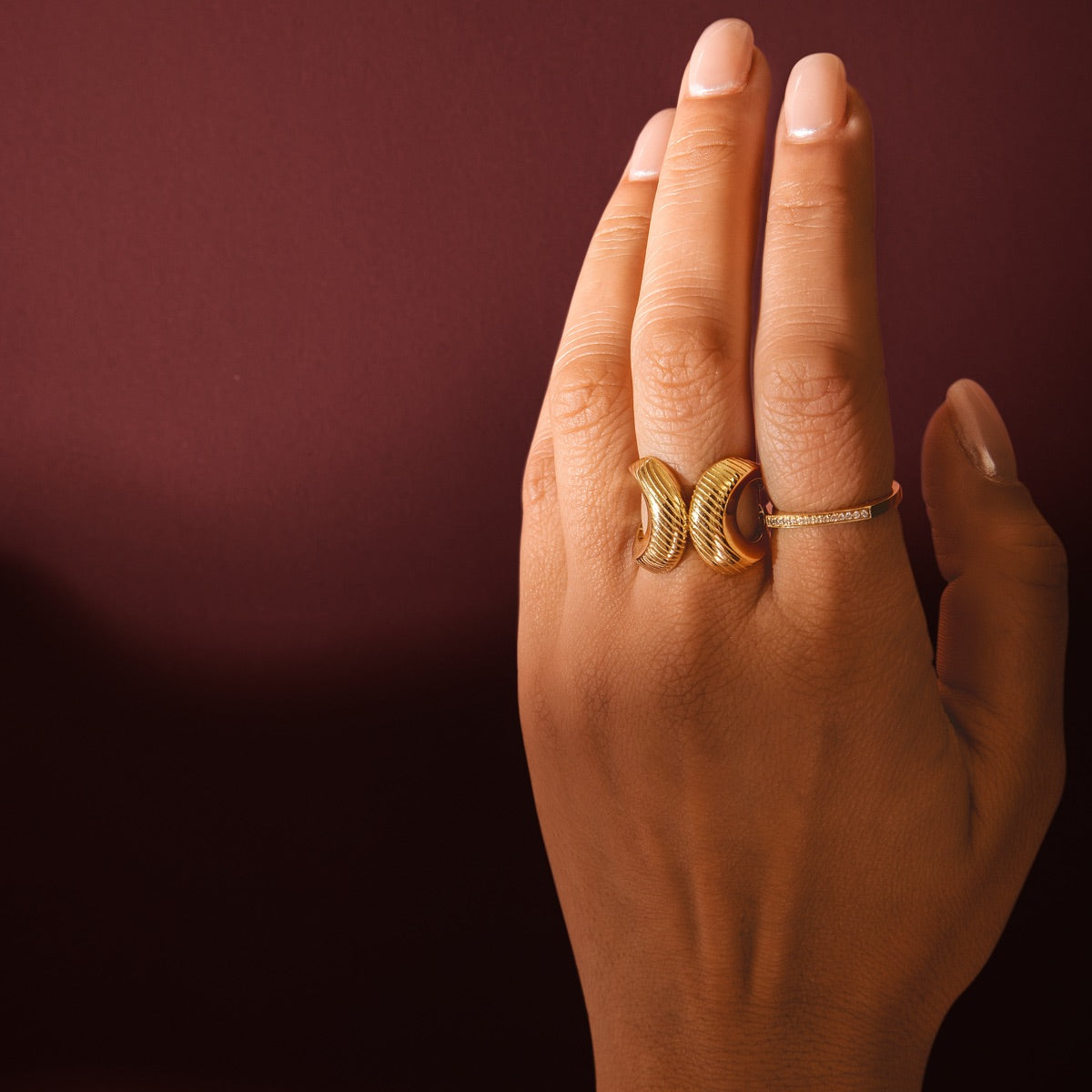 Izara 9ct Yellow Gold Ring