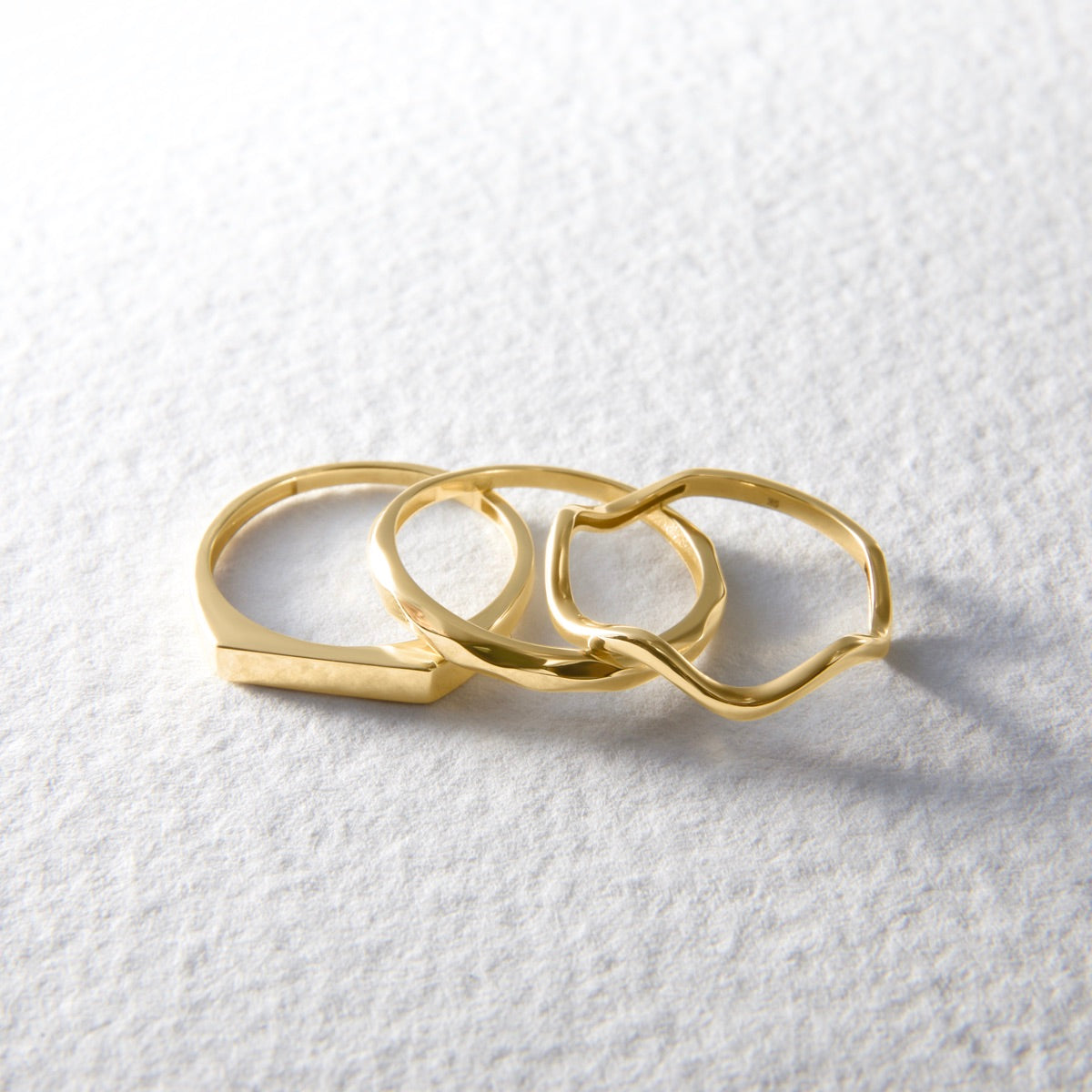 Jaelyn 9ct Yellow Gold Fine Ring