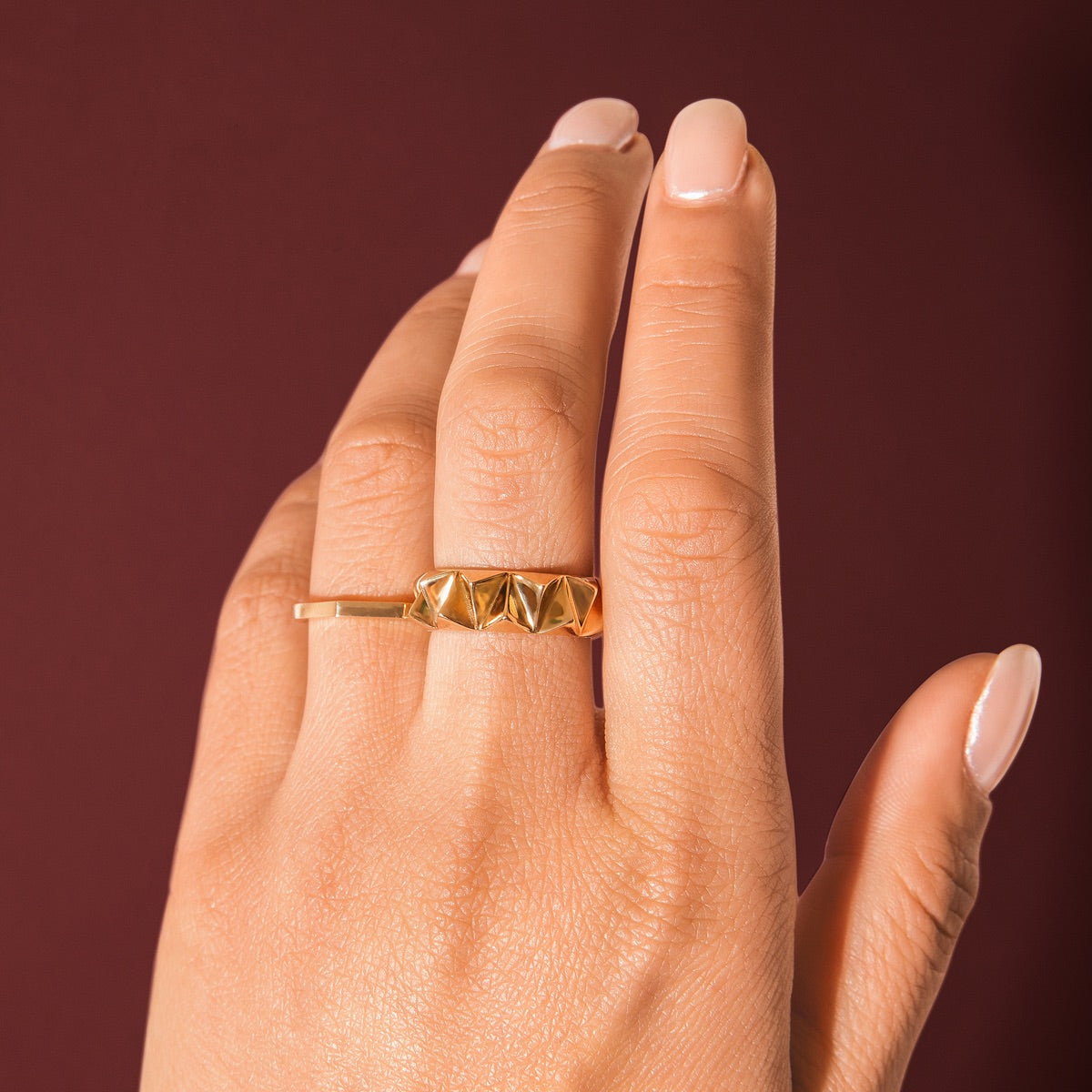 Marcella 9ct Yellow Gold Ring