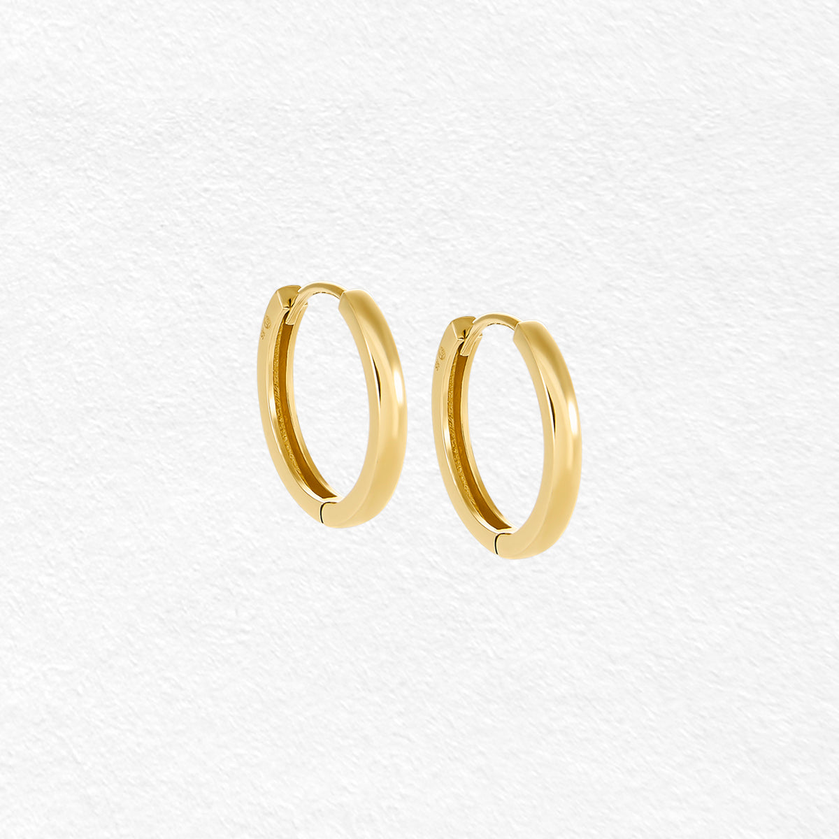 Miri 1.0 9ct Yellow Gold Huggies