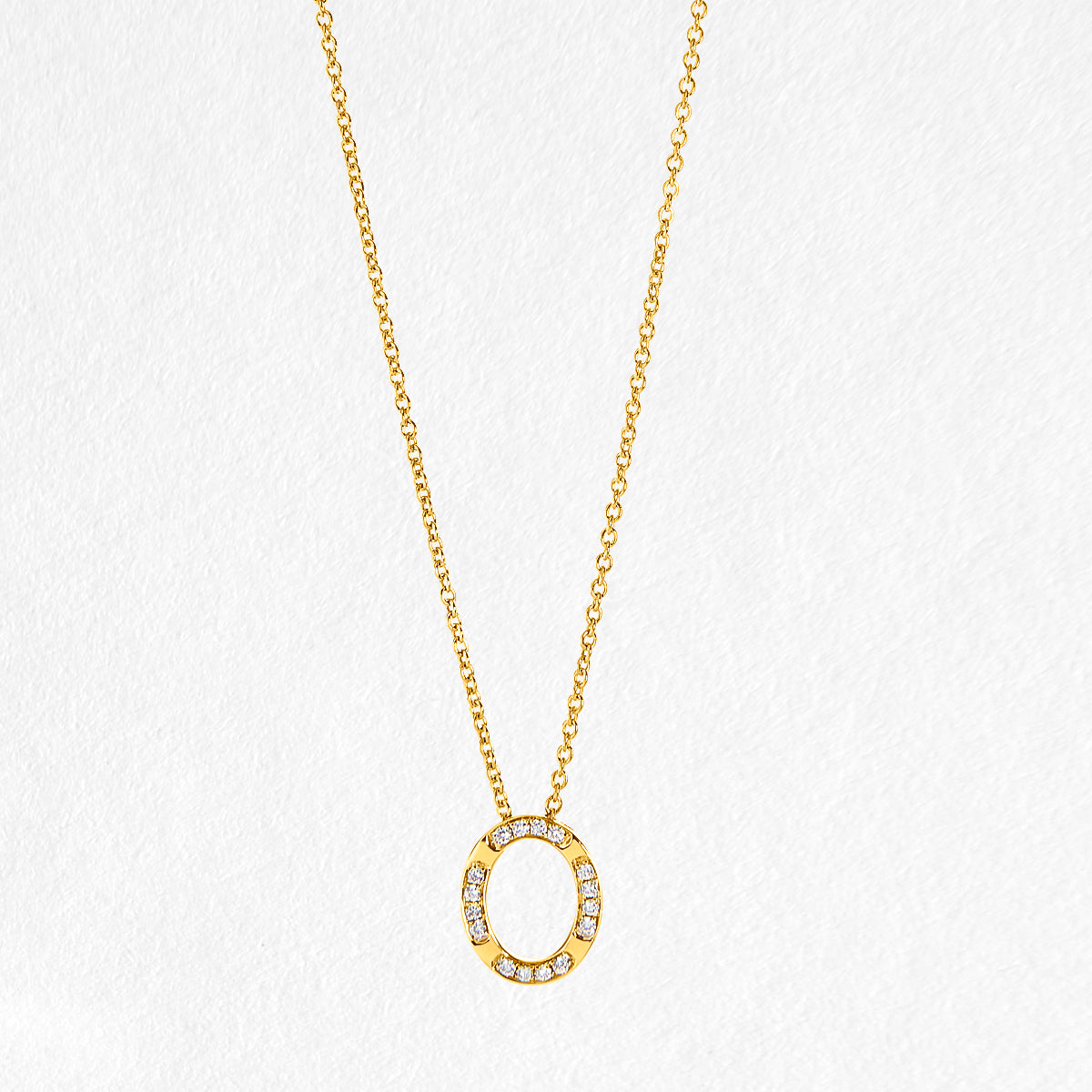 Raelynn 9ct Yellow Gold Diamond Necklace