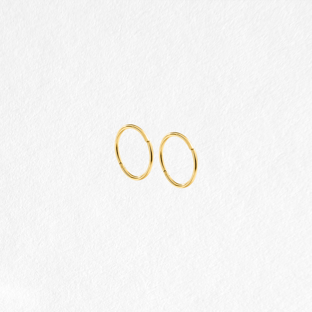 Rory 9ct Yellow Gold 12mm Sleepers