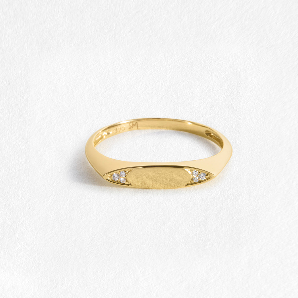 Tessa 9ct Yellow Gold Diamond Ring