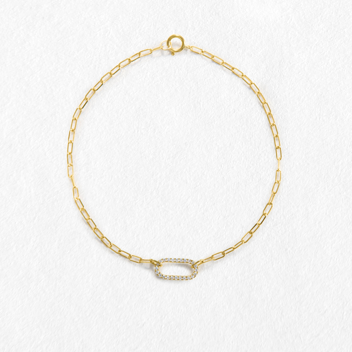 Mckenzie 9ct Yellow Gold Diamond Bracelet