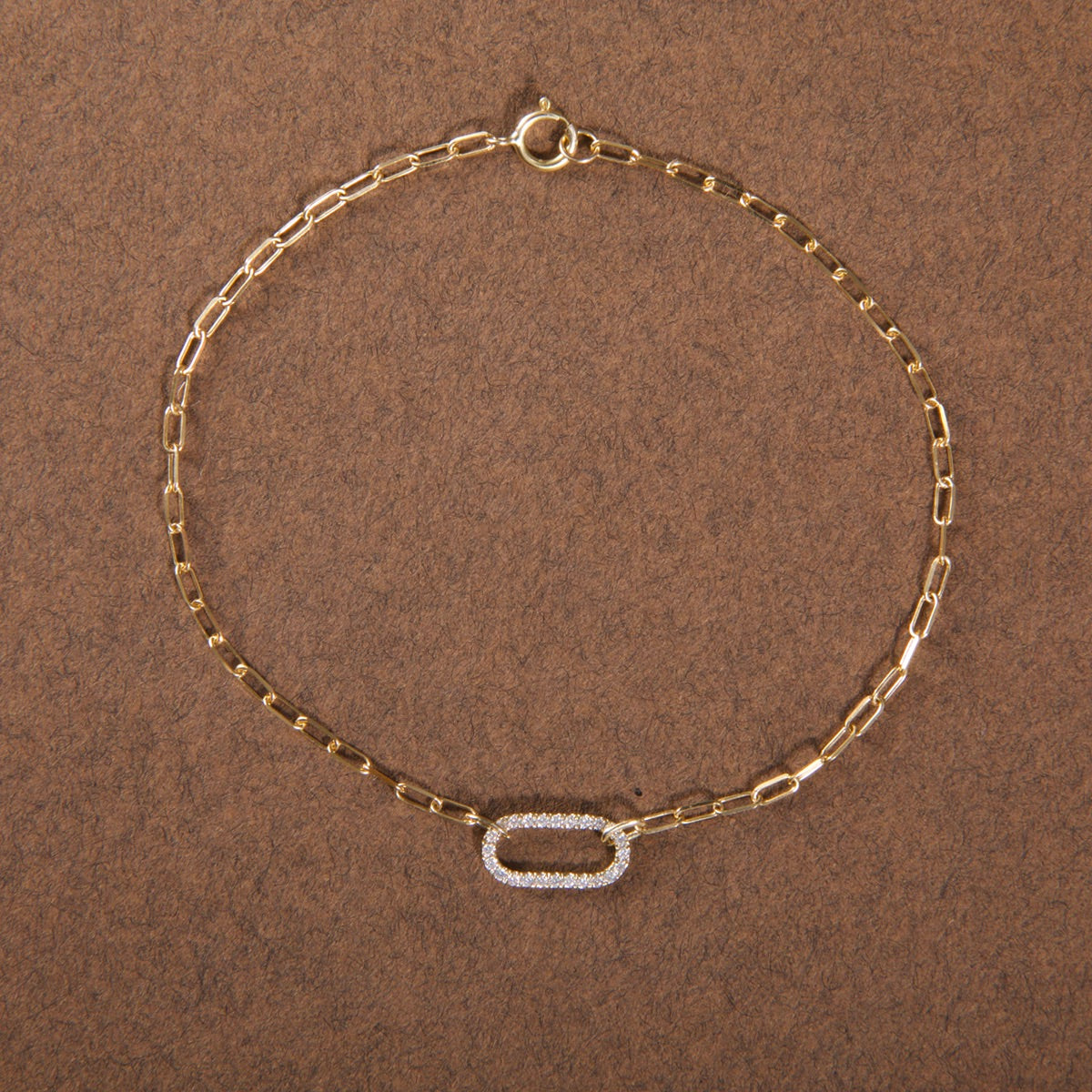 Mckenzie 9ct Yellow Gold Diamond Bracelet