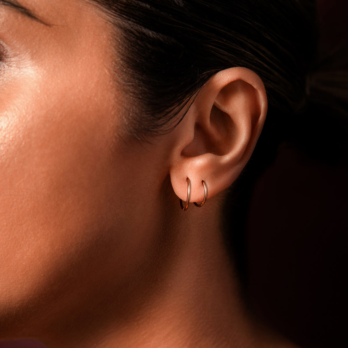 Rory 9ct Yellow Gold 12mm Sleepers