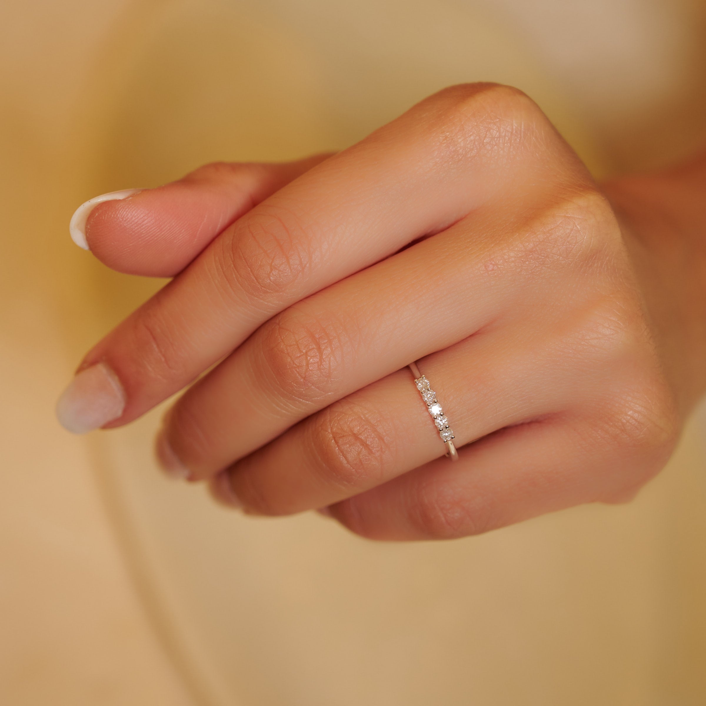 Isadora 9ct White Gold Diamond Ring