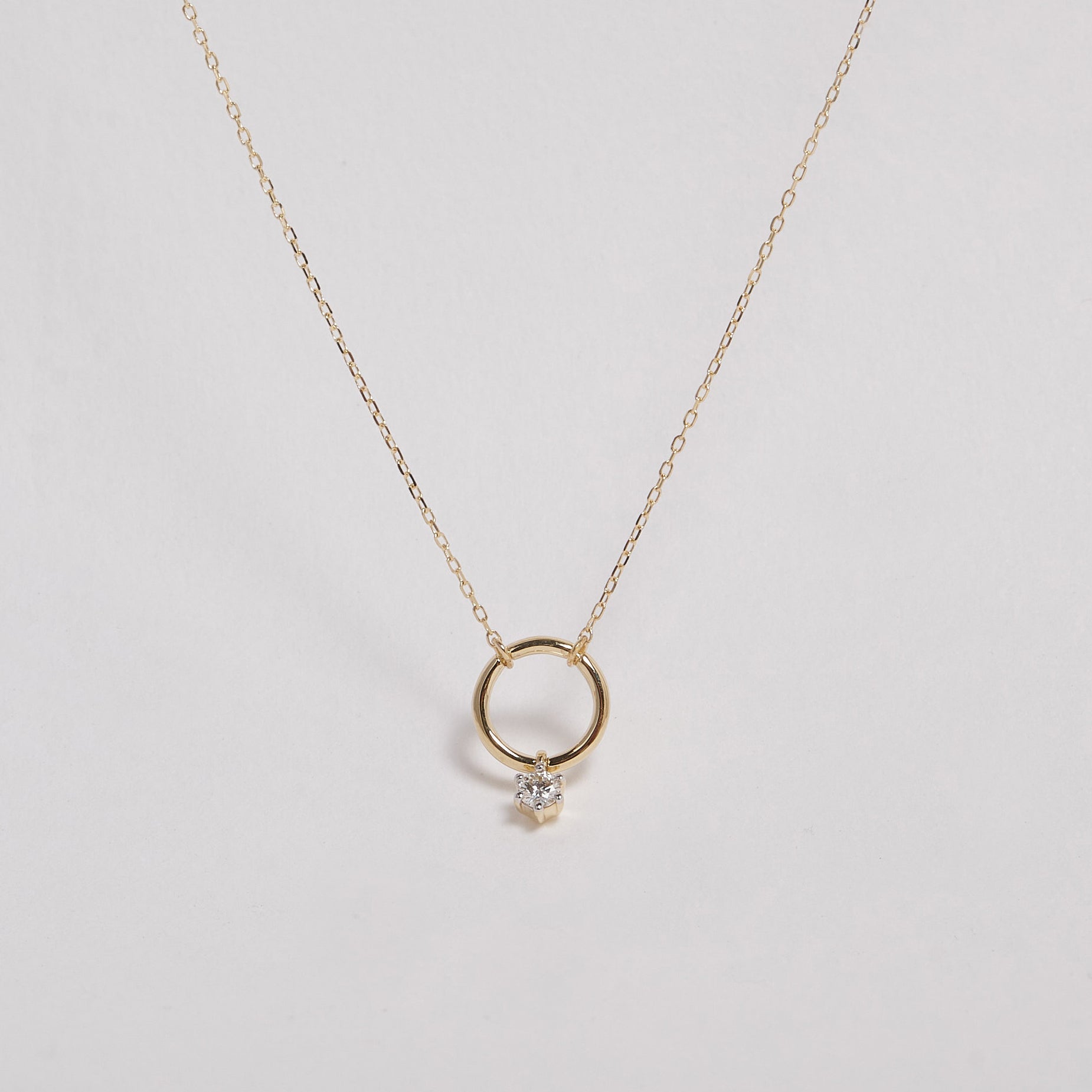 Kindred 9ct Yellow Gold Diamond Necklace