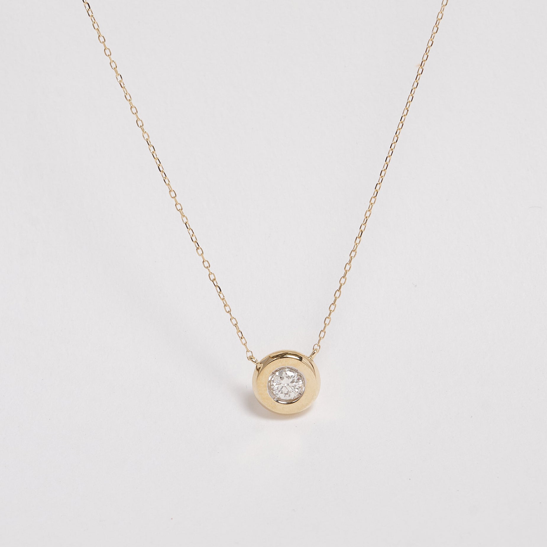 Twyla 9ct Yellow Gold Diamond Necklace